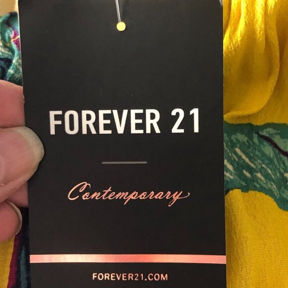 Forever 21 Off the Shoulder 3/4 Tie Sleeve Dress - NWT's - Picture 5 of 15